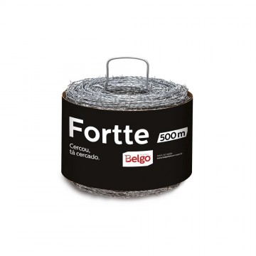 Arame Farpado Fortte Rolo 500M