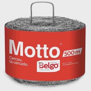 Arame Farpado Motto 1.6mm 500mts - Belgo