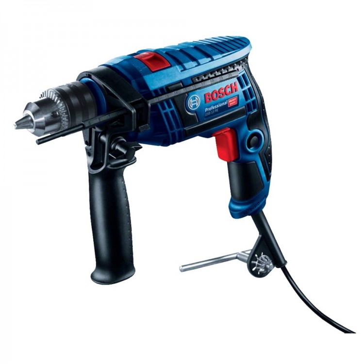 Furadeira De Impacto Bosch Gsb 13 re 750W e Maleta