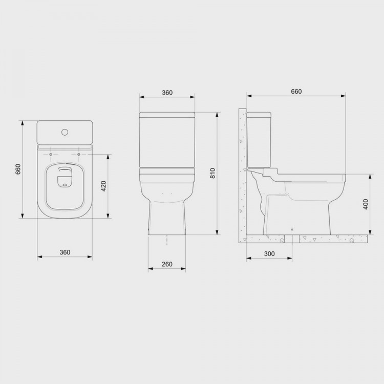 Kit Vaso Sanitário com Caixa Acoplada e Assento Soft Close Elite Celite