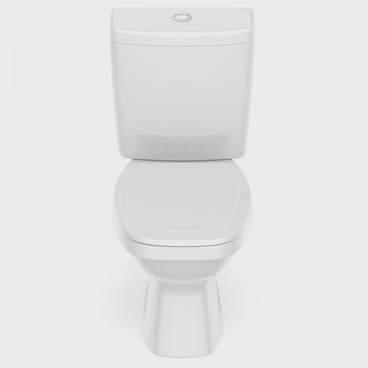 Kit Vaso Sanitário com Caixa Acoplada 6 Litros e Assento Like Celite