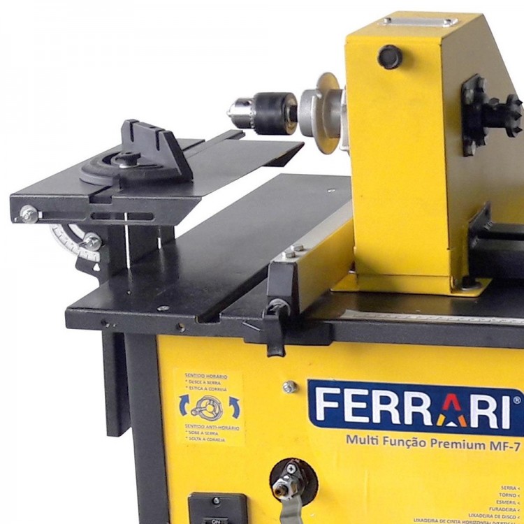 Multifunção de Bancada Completa com 7 Funções MF-7 premium Motor Mono ferrari