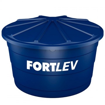 Caixa D'Água 3.000 Litros Azul Fortlev