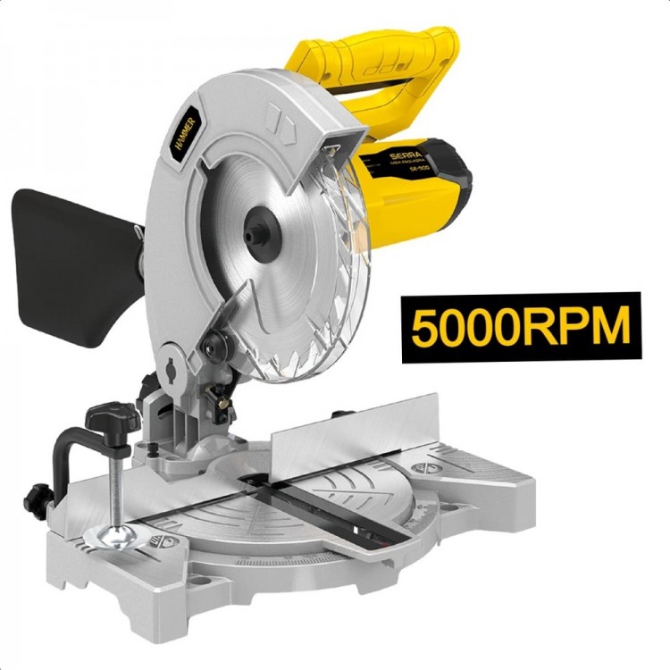 Serra Meia Esquadria 900W 7.1/4 Pol 5.000RPM Hammer GYSE900 110