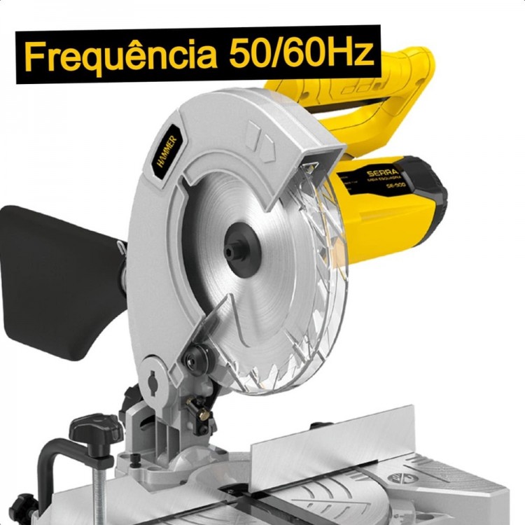 Serra Meia Esquadria 900W 7.1/4 Pol 5.000RPM Hammer GYSE900 110