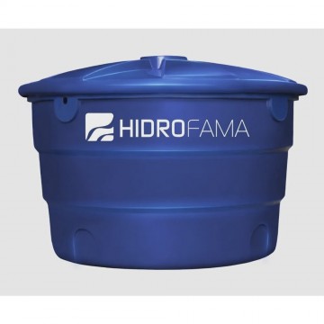 Caixa D' Água Polietileno com tampa 1000L Hidrofama