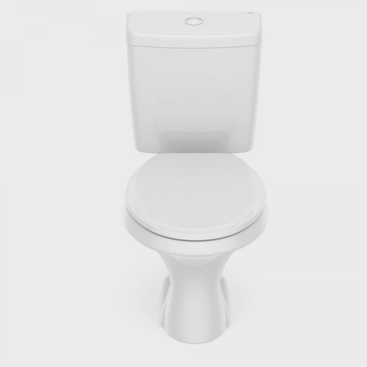 Kit Vaso Sanitário com Caixa Acoplada 6L com Assento Zip Incepa