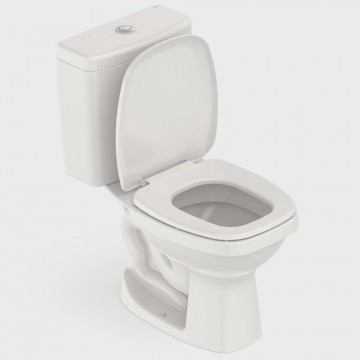 Kit Vaso Sanitário com Caixa Acoplada e Assento Art Incepa