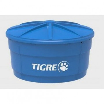 Caixa D'Água Polietileno 1500L Azul Tigre