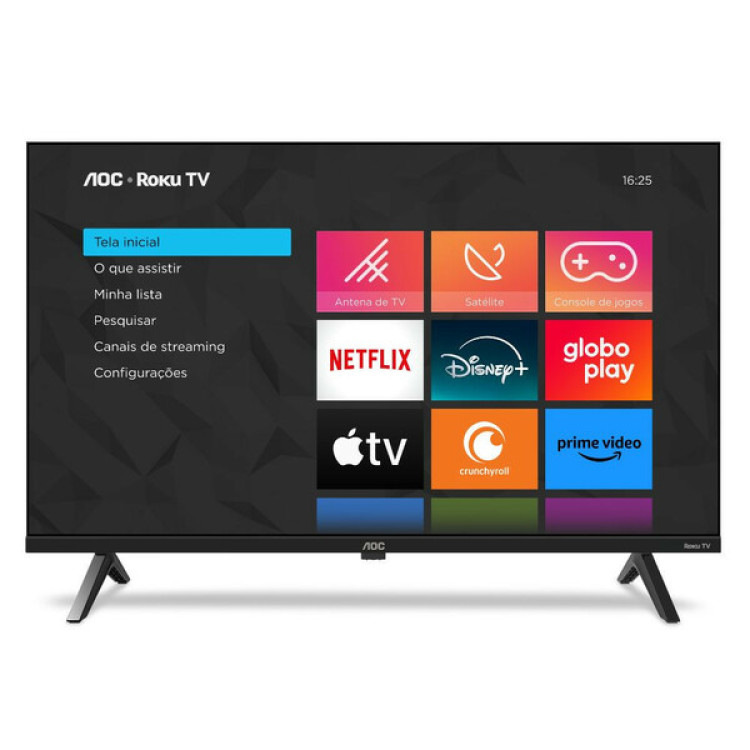 Smart Tv 40 Aoc  Roku Dled Hd 40s5045/78
