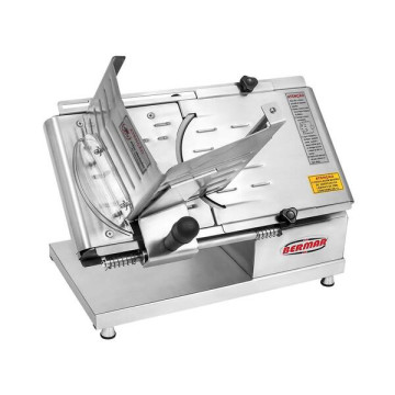 Cortador De Frios Lâmina 200 Mm Inox Bm96 Nr Bivolt Bermar Cortador De Frios Lâmina 200 Mm Inox Bm96 Nr Bivolt Bermar