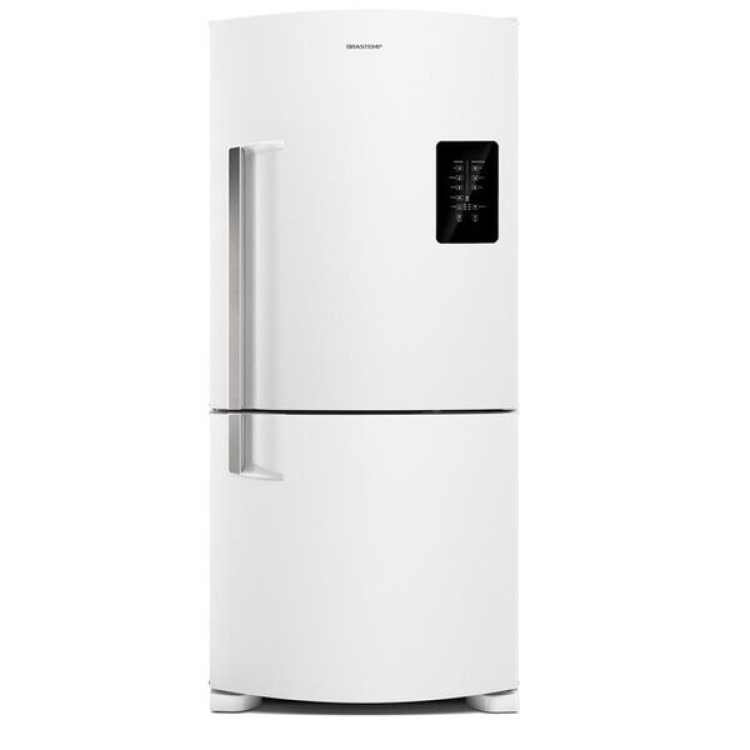 Geladeira Brastemp Frost Free Inverse 588 Litros Branca Com Smart Bar Bre85ab 220v