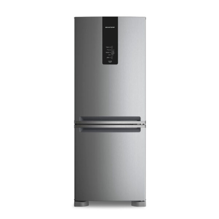 Geladeira Frost Free Brastemp Inverse 447 Litros Inox - Bre57fk 220v