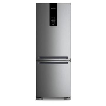 Geladeira Brastemp Frost Free Inverse A+++ 479 Litros Cor Inox Com Super Capacidade E Smart Flow - Bre58fk 110v Geladeira Brastemp Frost Free Inverse A+++ 479 Litros Cor Inox Com Super Capacidade E Smart Flow - Bre58fk 110v
