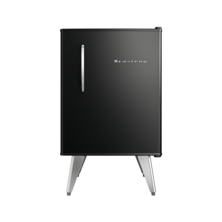 Frigobar Brastemp Retrô 76 Litros Classic Black - Bra08he 220v