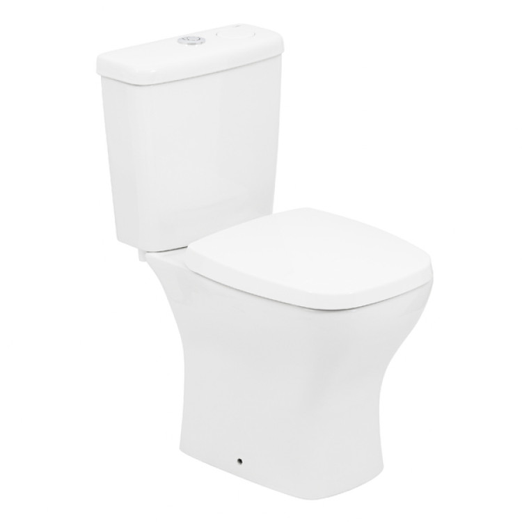 Kit Vaso Sanitário com Caixa Acoplada e Assento Branco Duplo Acionamento 3/6L Saída Vertical Vip Celite Kit Vaso Sanitário com Caixa Acoplada e Assento Branco Duplo Acionamento 3/6L Saída Vertical Vip Celite