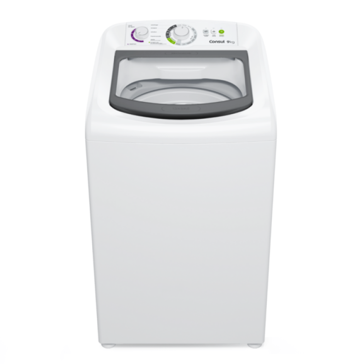 Máquina De Lavar Consul 9 Kg Branca Com Dosagem Econômica E Ciclo Edredom - Cwb09bb 220v