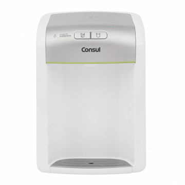 Purificador de Água Consul Gelada e Natural com Refrigeração Eletrônica e Filtragem Classe A CPB34AS Branco Bivolt Purificador de Água Consul Gelada e Natural com Refrigeração Eletrônica e Filtragem Classe A CPB34AS Branco Bivolt