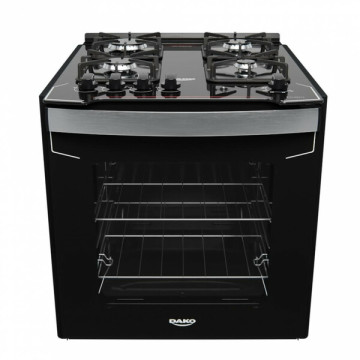 Fogão De Embutir 4 Bocas Preto Com Mesa De Vidro Dako Diplomata Bivolt Fogão De Embutir 4 Bocas Preto Com Mesa De Vidro Dako Diplomata Bivolt