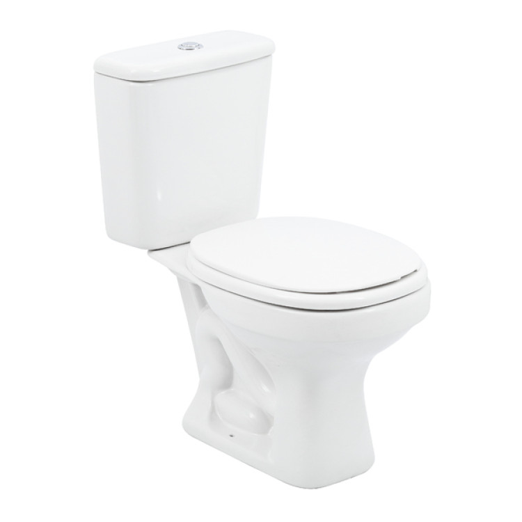 Kit Vaso Sanitário com Caixa Acoplada e Assento Branco Duplo Acionamento 3/6L Saída Vertical Aspen Deca Kit Vaso Sanitário com Caixa Acoplada e Assento Branco Duplo Acionamento 3/6L Saída Vertical Aspen Deca