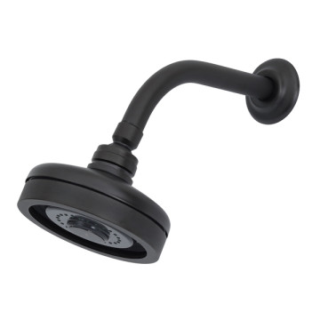 Ducha de Parede Redonda 1 Jato Acqua Plus Standard Preta Fosca Deca Ducha de Parede Redonda 1 Jato Acqua Plus Standard Preta Fosca Deca