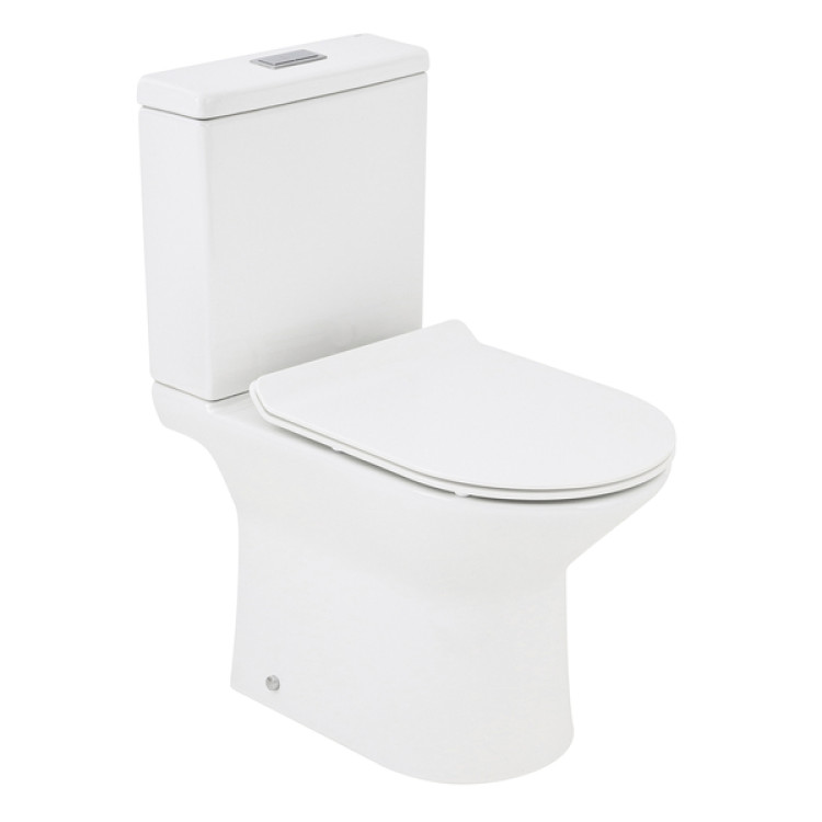 Kit Vaso Sanitário com Caixa Acoplada e Assento Branco Duplo Acionamento 3/6L Saída Vertical Lift Docol Kit Vaso Sanitário com Caixa Acoplada e Assento Branco Duplo Acionamento 3/6L Saída Vertical Lift Docol