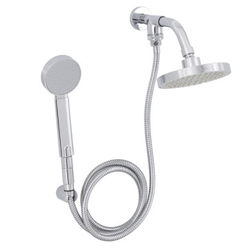 Ducha com Chuveirinho Redonda Parede Cromada R150 Eden Docol