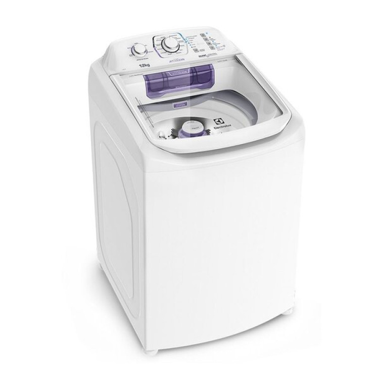Máquina De Lavar Electrolux 12kg Branca Turbo Economia Silenciosa Com Cesto Inox (lac12) 127v