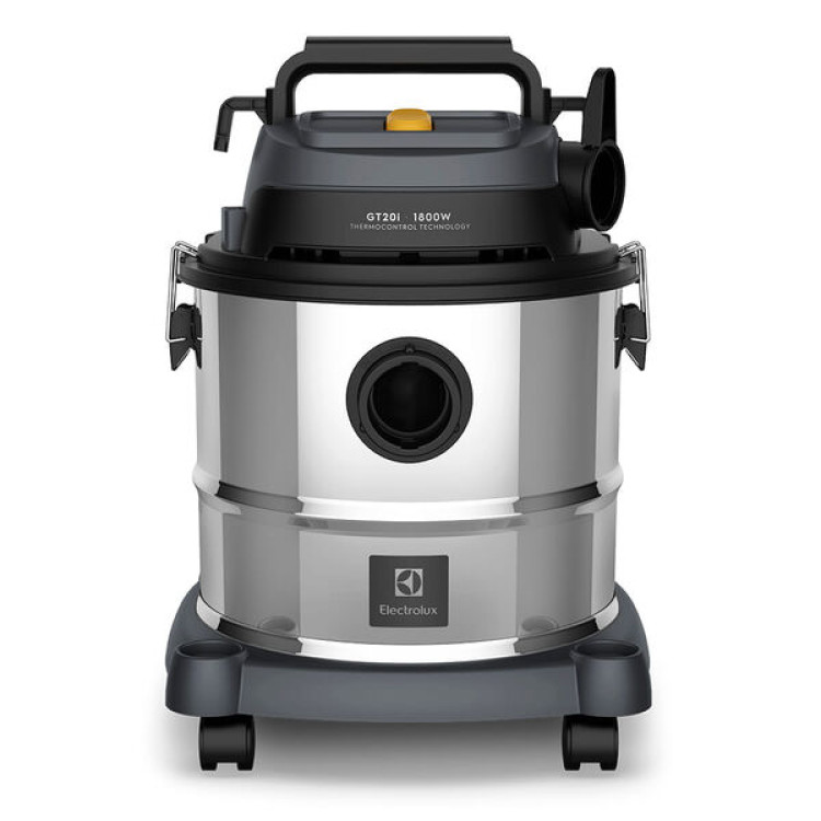 Aspirador De Pó E Água Electrolux 1800w 20l Com Thermocontrol E Função Sopro Inox (gt20i) 127v