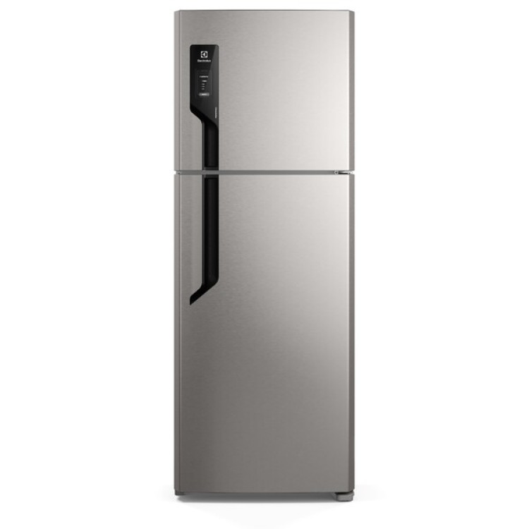Geladeira Electrolux Frost Free Com Autosense 480l Efficient Duplex Inox Look (tf71s) 220v
