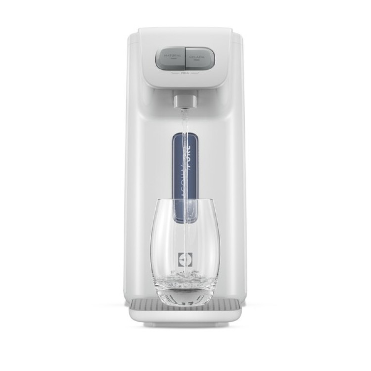 Purificador de Água Electrolux Gelada Fria e Natural Efficient Eletrônico PE15B Branco Bivolt