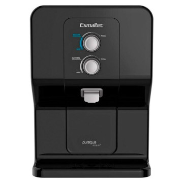 Purificador de Água Esmaltec Gelada e Natural com Compressor ACQUA7 Preto 220V Purificador de Água Esmaltec Gelada e Natural com Compressor ACQUA7 Preto 220V