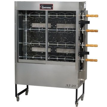 Assador De Frango A Gás Af20 G2 Gastromaq Bivolt Assador De Frango A Gás Af20 G2 Gastromaq Bivolt