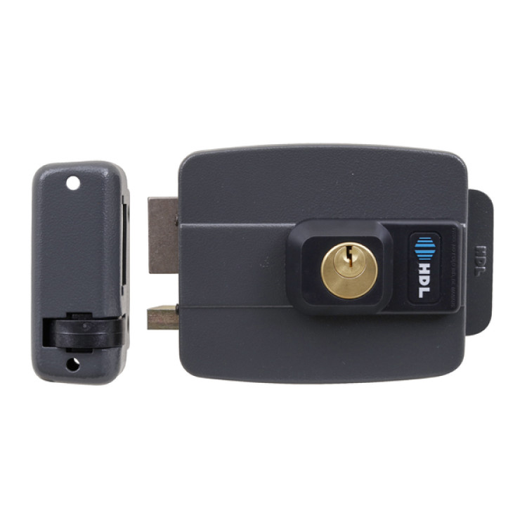 Fechadura Elétrica C-90 12V Cinza HDL