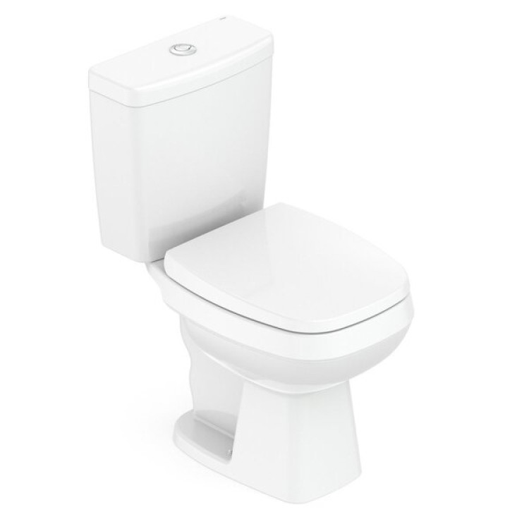 Kit Vaso Sanitário com Caixa Acoplada e Assento Soft Close Avant Incepa Branco Brilhante. Kit Vaso Sanitário com Caixa Acoplada e Assento Soft Close Avant Incepa Branco Brilhante.