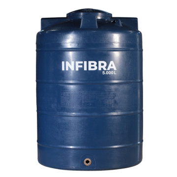 Tanque 5.000L em Polietileno Plus Infibra