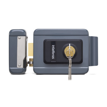 Fechadura Elétrica FFX 2000 Cinza Intelbras Fechadura Elétrica FFX 2000 Cinza Intelbras