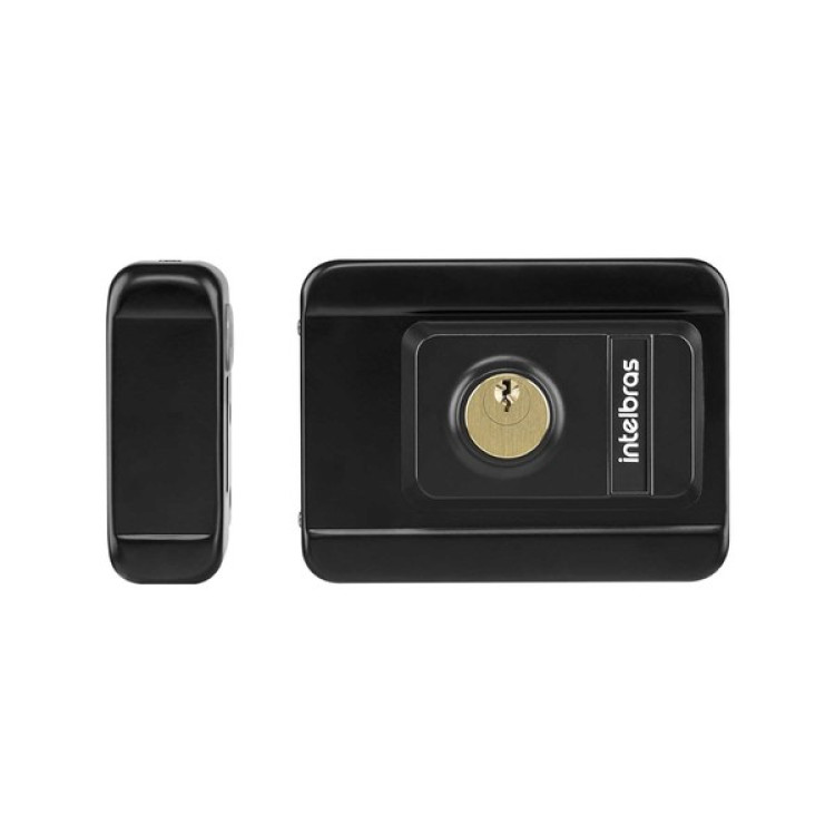 Fechadura Elétrica com Leitor de Tag RFID FX 3000 MF Intelbras