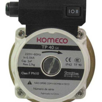 Bomba Pressurizadora De Água Komeco Tp40 G4 Bronze 120w 110v 127v Bomba Pressurizadora De Água Komeco Tp40 G4 Bronze 120w 110v 127v