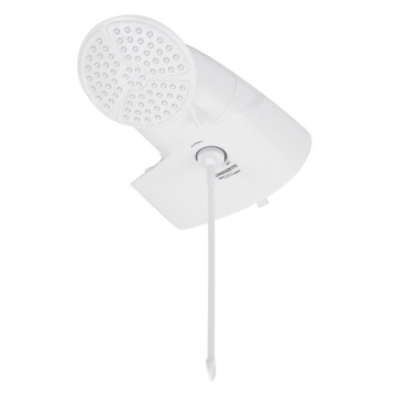 Chuveiro Elétrico Eletrônico 220V 7500w Branco Redondo com Pressurizador Top Jet Lorenzetti Chuveiro Elétrico Eletrônico 220V 7500w Branco Redondo com Pressurizador Top Jet Lorenzetti