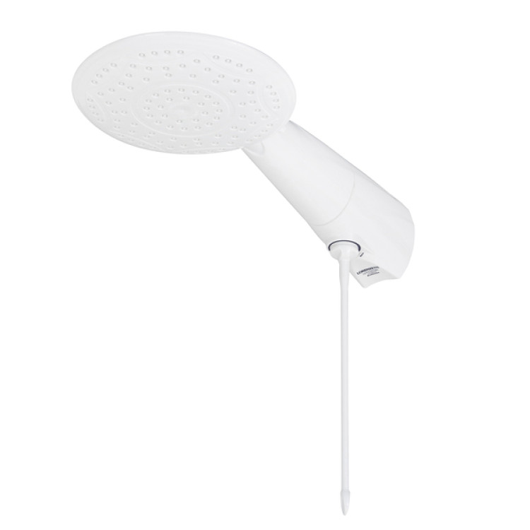 Chuveiro Elétrico Eletrônico 220V 4500w Branco Redondo com Resistência Blindada Advanced Lorenzetti Chuveiro Elétrico Eletrônico 220V 4500w Branco Redondo com Resistência Blindada Advanced Lorenzetti