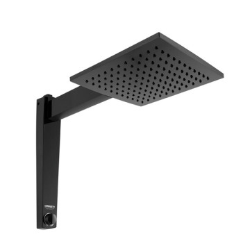 Chuveiro Eletrônico 220V 7500W Acqua Century Preto Lorenzetti Chuveiro Eletrônico 220V 7500W Acqua Century Preto Lorenzetti