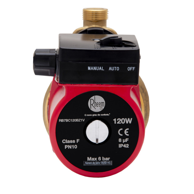 Pressurizador para Aquecedor de Água a Gás 127V (110V) 120W Rheem Pressurizador para Aquecedor de Água a Gás 127V (110V) 120W Rheem