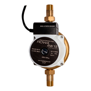 Pressurizador para Aquecedor de Água a Gás Bronze 220V RW15 305W Rowa Pressurizador para Aquecedor de Água a Gás Bronze 220V RW15 305W Rowa