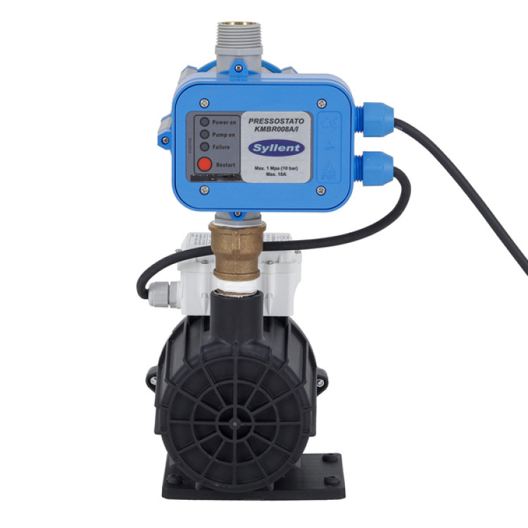 Mini Pressurizador com Pressostato Eletrônico Externo 350W 127V (110V) Mini Pressurizador com Pressostato Eletrônico Externo 350W 127V (110V)