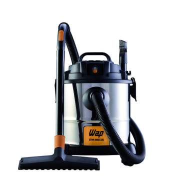 Aspirador de Pó e Líquidos Semi-Profissional 127V (110V) GTW Inox 20 WAP Aspirador de Pó e Líquidos Semi-Profissional 127V (110V) GTW Inox 20 WAP